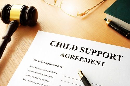 Establishing Child support in the best interest of the family and child